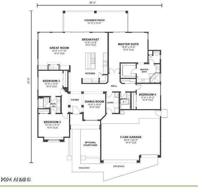 2446 Floor plan