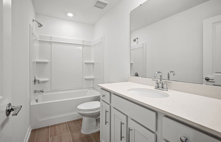 Furnished interior view inside a new home in Galloway Towns, Charlotte (Image 11). Furnished interior view inside a new home in Galloway Towns, Charlotte (Image 11).