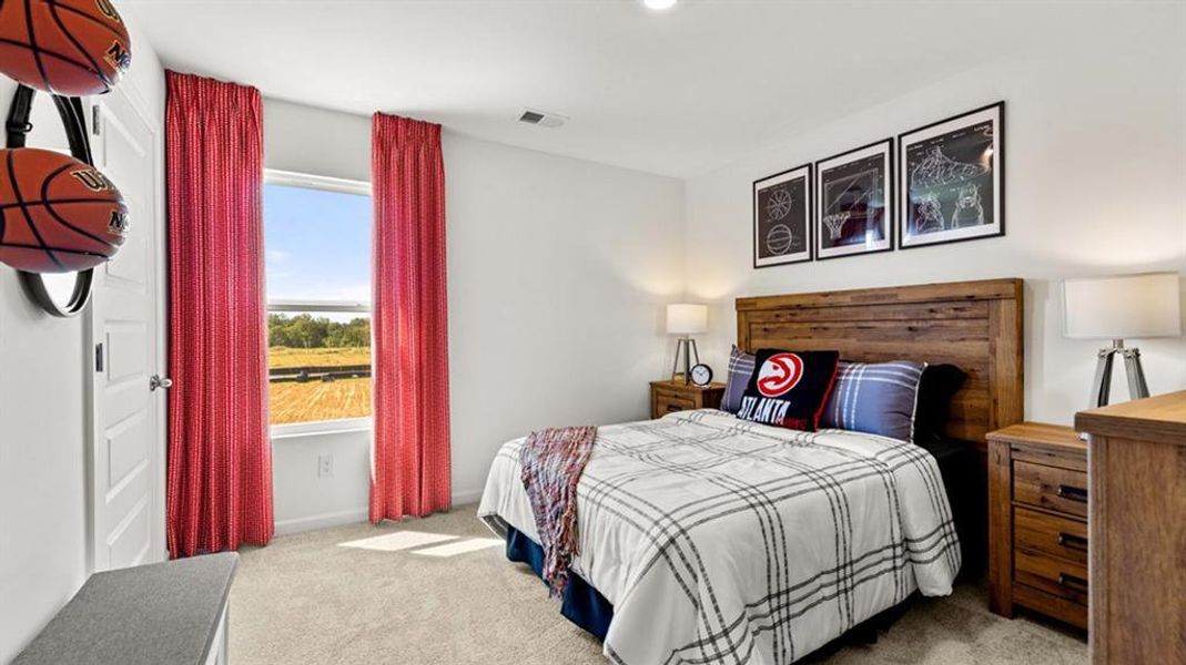 Furnished interior view inside a new home in Fox Crossing, Griffin (Image 13).