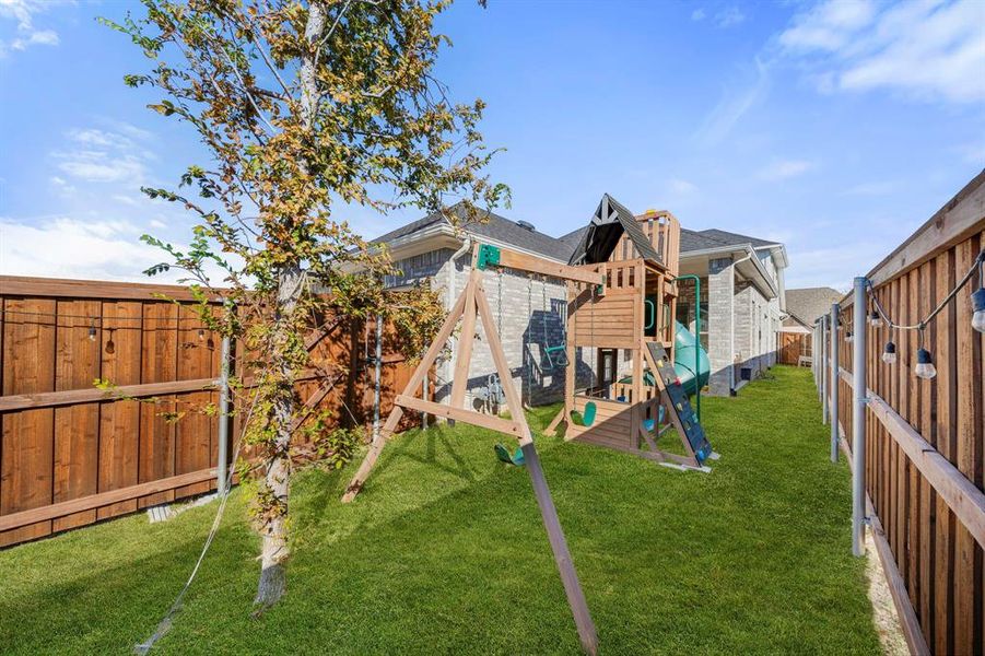 Exterior details and patio area of a home in , McKinney (Image 20). Exterior details and patio area of a home in , McKinney (Image 20).