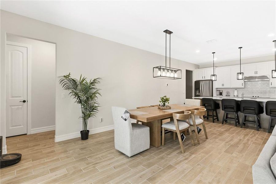 Furnished interior view inside a new home in Amelia Groves, St. Cloud (Image 10).