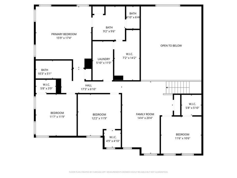 2D floor plan layout of this home in , Dallas, GA (Image 6).