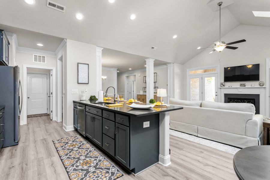 Furnished interior view inside a new home in Northborough, Colfax (Image 18).