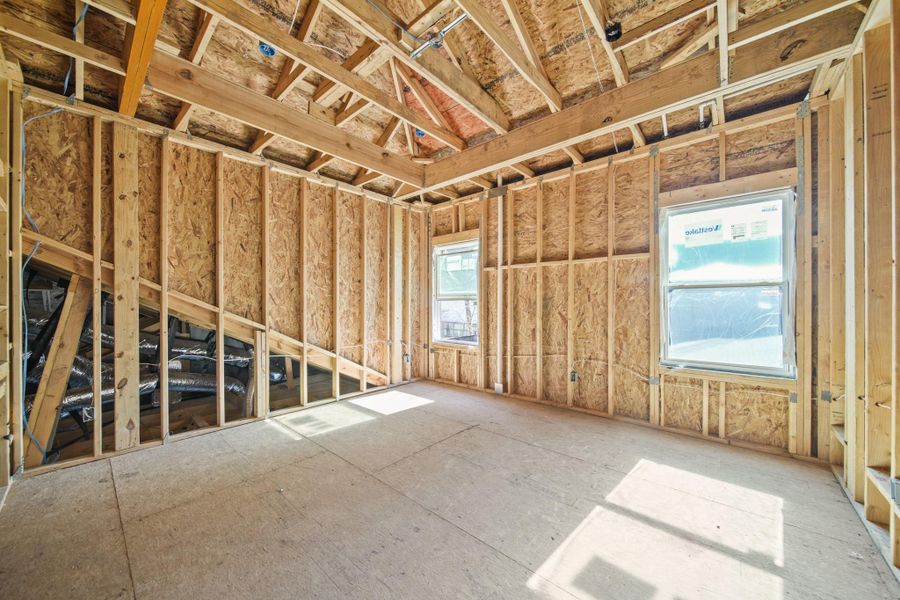 In-progress construction of a new home in , Houston, TX (Image 35).