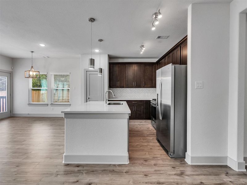 Furnished interior view inside a new home in , Houston (Image 13). Furnished interior view inside a new home in , Houston (Image 13).