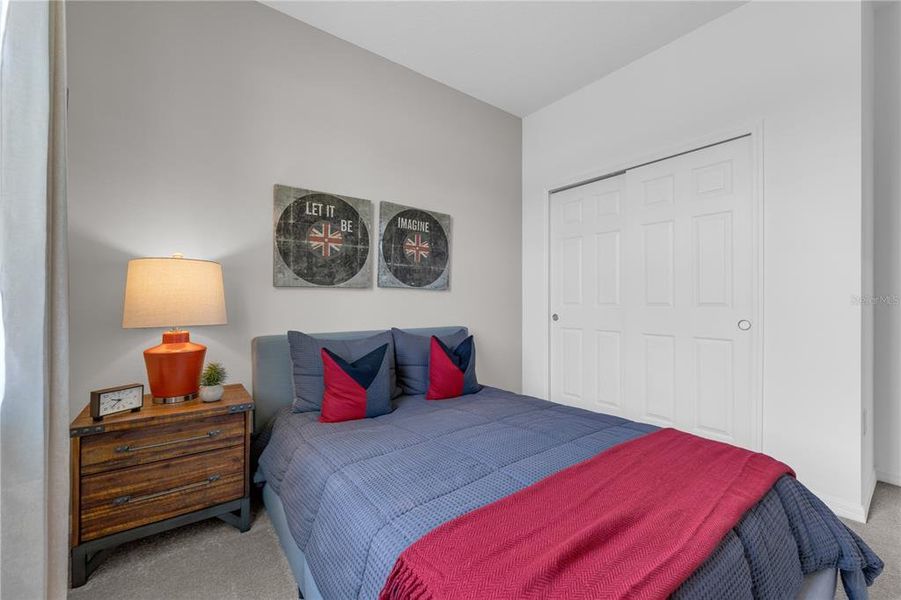 Furnished interior view inside a new home in Covered Bridge at Liberty Bluff, Haines City (Image 11).