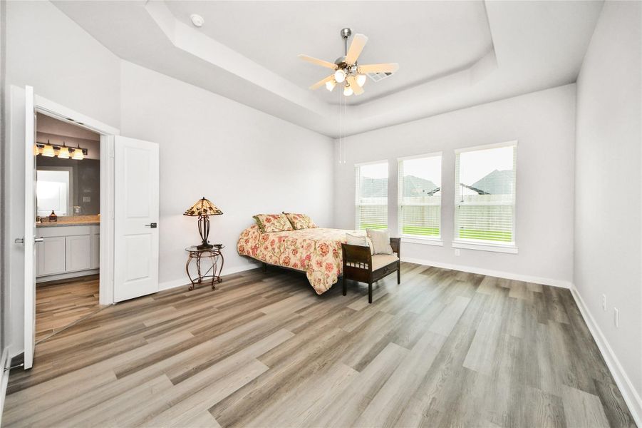 Furnished interior view inside a new home in Elm Estates, Angleton (Image 18).