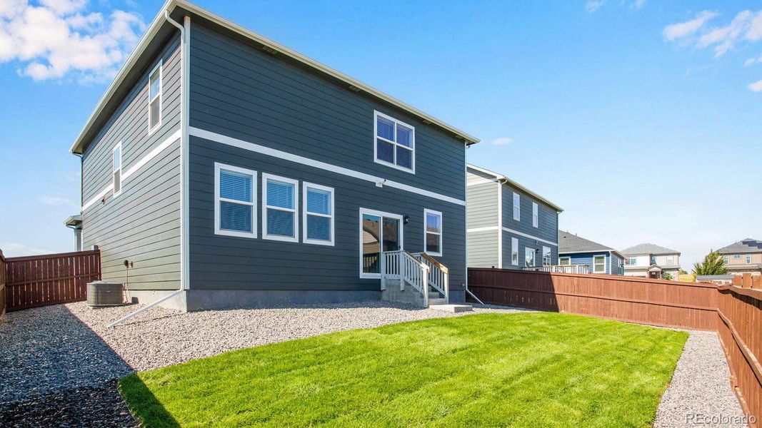 Exterior details and patio area of a home in Mallard Ridge, Johnstown (Image 18).
