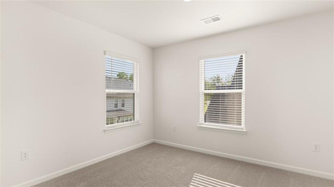 Spacious, unfurnished interior of a new home in The Gates at Pates Creek, Hampton (Image 25).