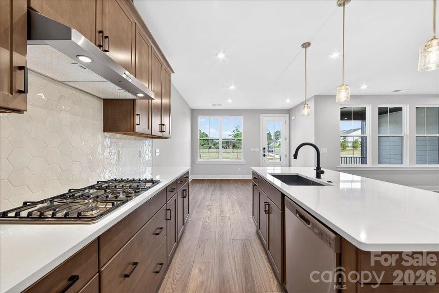 Light filled kitchen