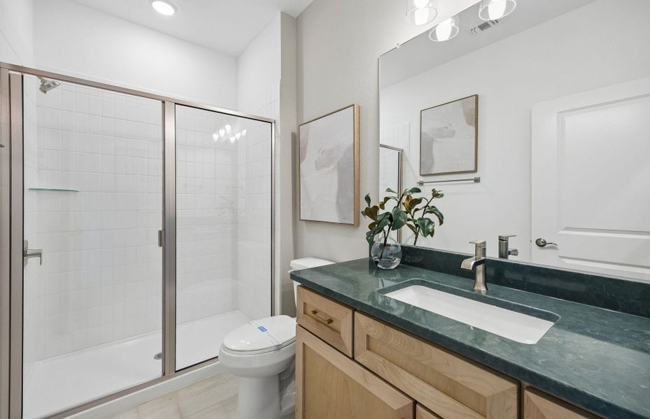 Representative furnished interior of a home built from the Hallmark by Del Webb in Del Webb Sugar Land at Ryehill, Rosenberg (Image 13). Representative furnished interior of a home built from the Hallmark by Del Webb in Del Webb Sugar Land at Ryehill, Rosenberg (Image 13).