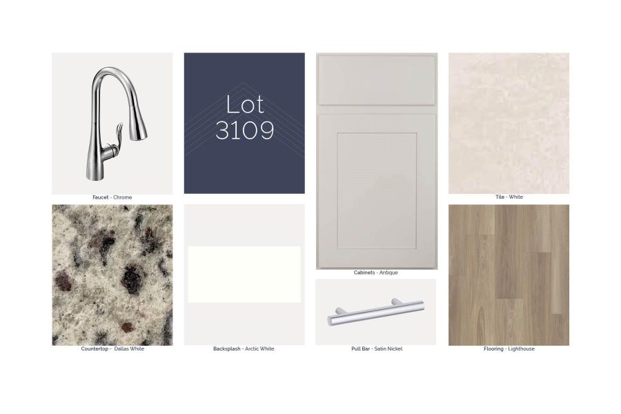 Sample of building materials used in homes in Moran Ranch, Willis (Image 11). Sample of building materials used in homes in Moran Ranch, Willis (Image 11).