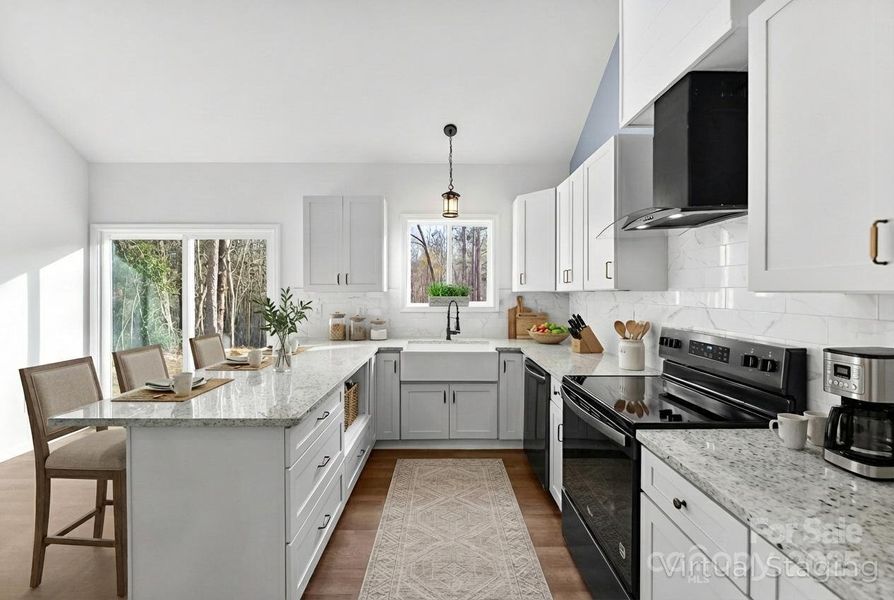 Furnished interior view inside a new home in , Shelby (Image 5).