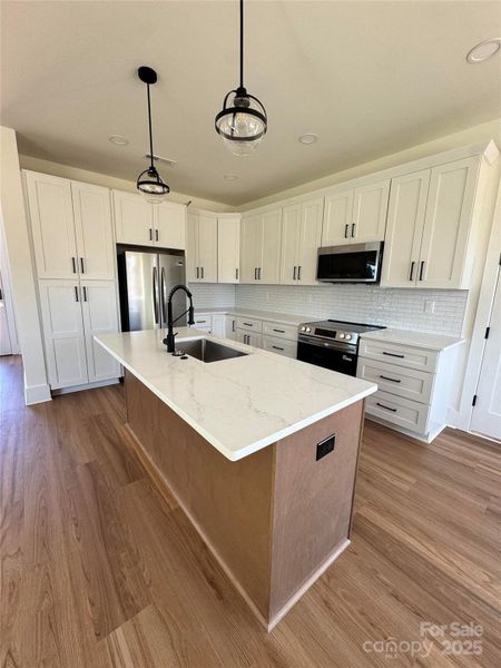 Furnished interior view inside a new home in , Charlotte (Image 3).