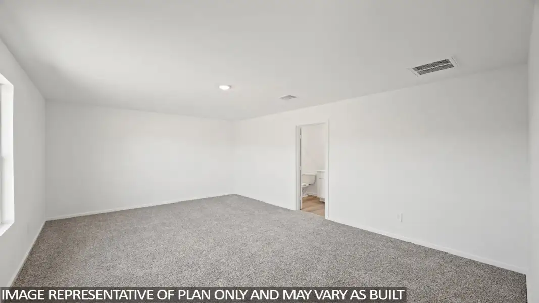 Spacious, unfurnished interior of a new home in Sunterra, Katy (Image 22).