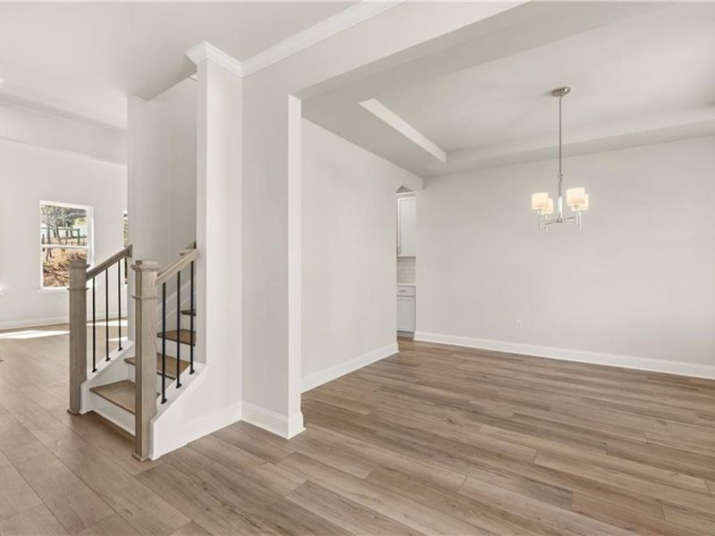 Spacious, unfurnished interior of a new home in Melody Lakeside Estates, Buford (Image 16).