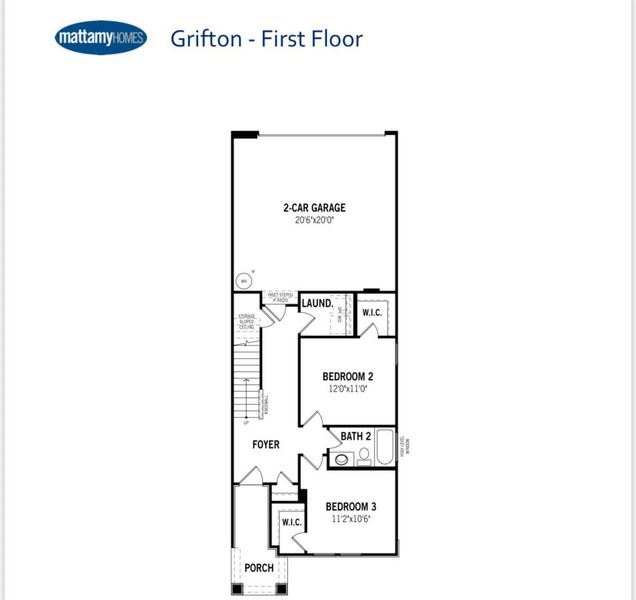 Grifton 1st floor layout