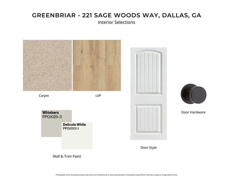 Sample of building materials used in homes in Sage Woods, Dallas (Image 5). Sample of building materials used in homes in Sage Woods, Dallas (Image 5).