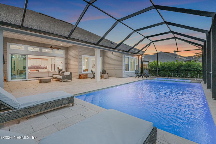 Exterior details and patio area of a home in , Ponte Vedra (Image 25).