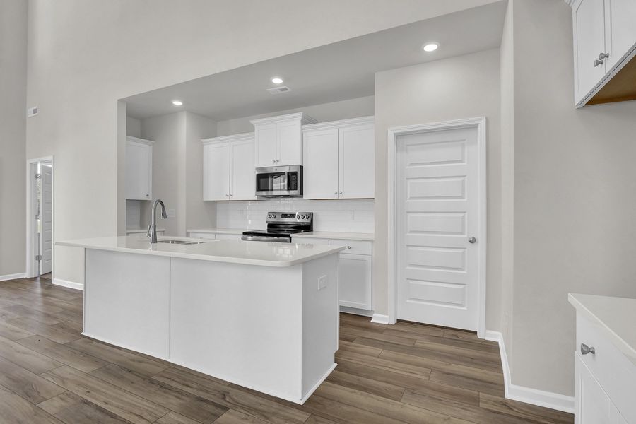 Furnished interior view inside a new home in Grand Park, Leland (Image 5).