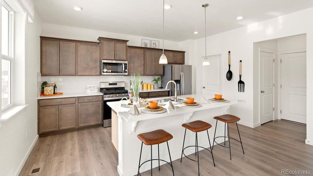 Furnished interior view inside a new home in Brighton Crossing, Brighton (Image 6).