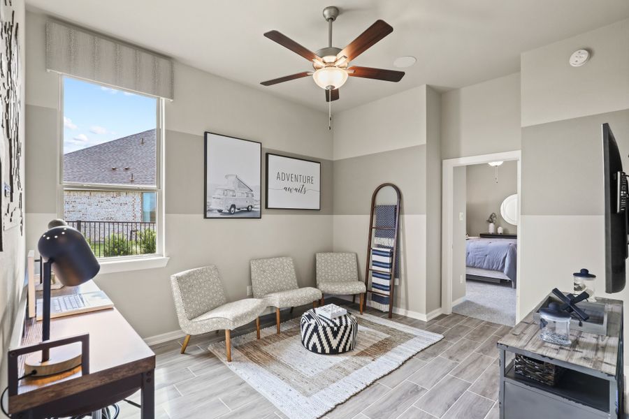 Furnished interior view inside a new home in Wildrye, Waller (Image 10).