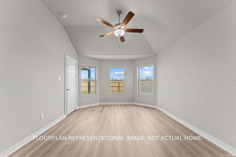 Spacious, unfurnished interior of a new home in Paloma Park, Converse (Image 16).