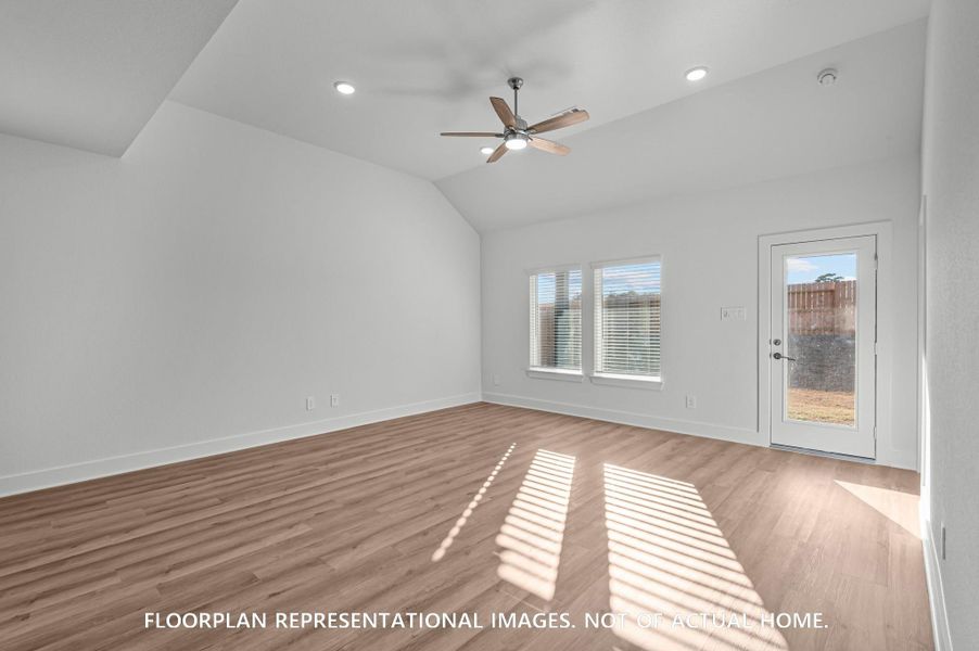 Spacious, unfurnished interior of a new home in Magnolia Ridge, Magnolia (Image 13).