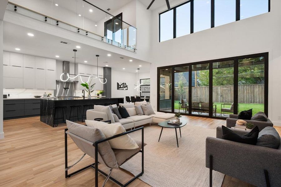 Furnished interior view inside a new home in , Dallas (Image 3). Furnished interior view inside a new home in , Dallas (Image 3).