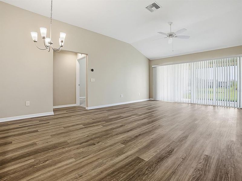 Spacious, unfurnished interior of a new home in , The Villages (Image 12). Spacious, unfurnished interior of a new home in , The Villages (Image 12).