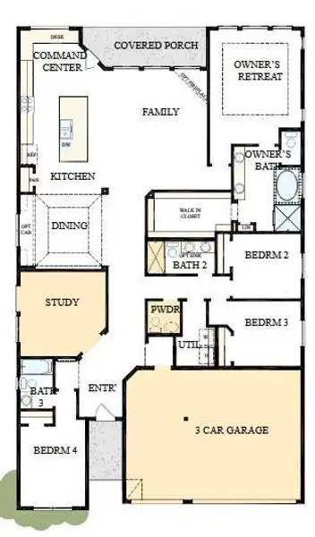 The success of a floor plan is the way you can move through it…You’ll be amazed at how well this home lives…We call it traffic patterns.