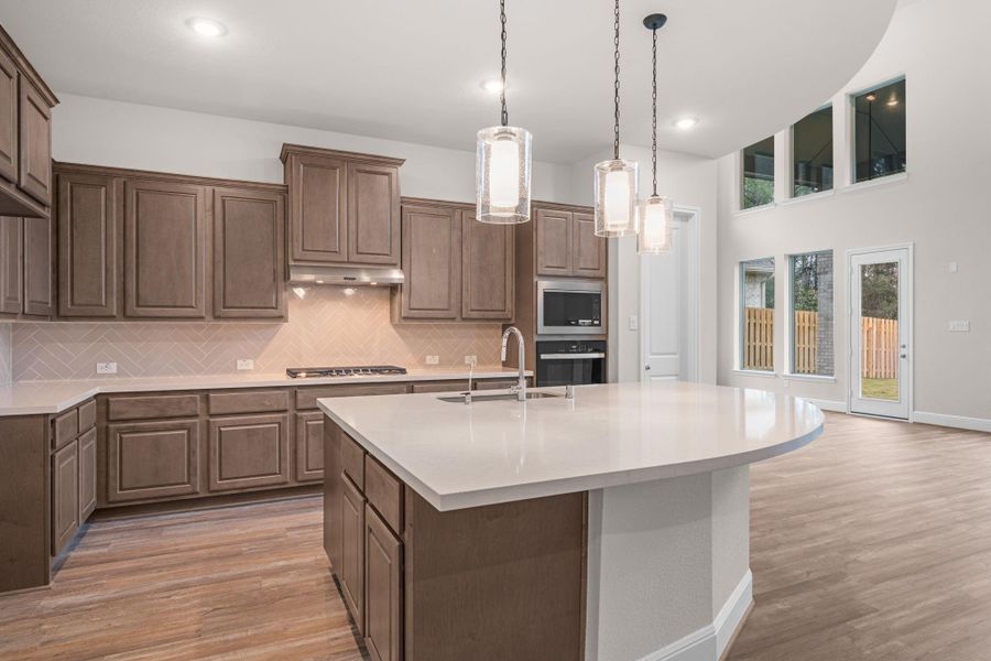Furnished interior view inside a new home in Colton, Montgomery (Image 5).