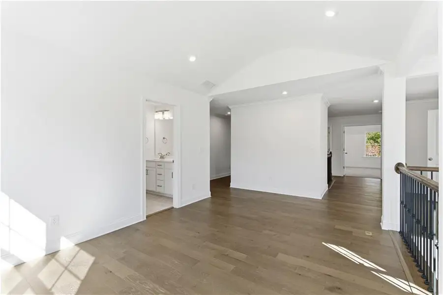 Spacious, unfurnished interior of a new home in The Estates at Hurricane Pointe, Douglasville (Image 43).