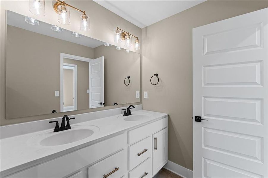 Furnished interior view inside a new home in Twin Lakes, Hoschton (Image 4).