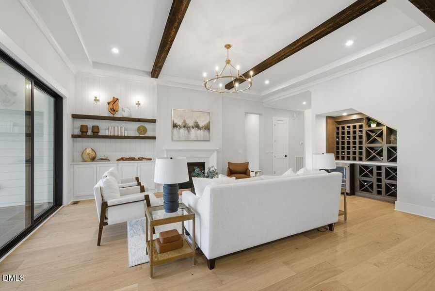 Wine Bar off Family Room 409