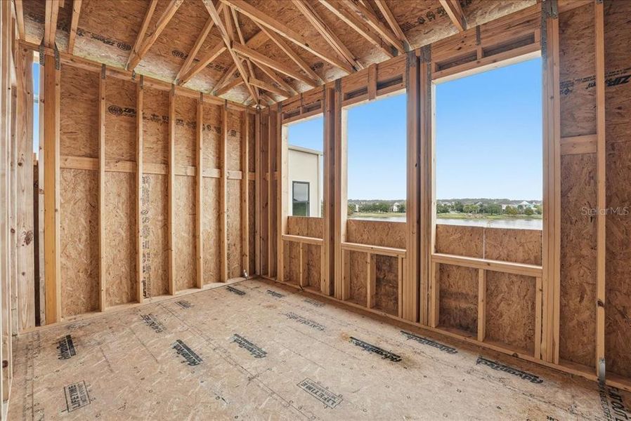 In-progress construction of a new home in , Orlando, FL (Image 25).