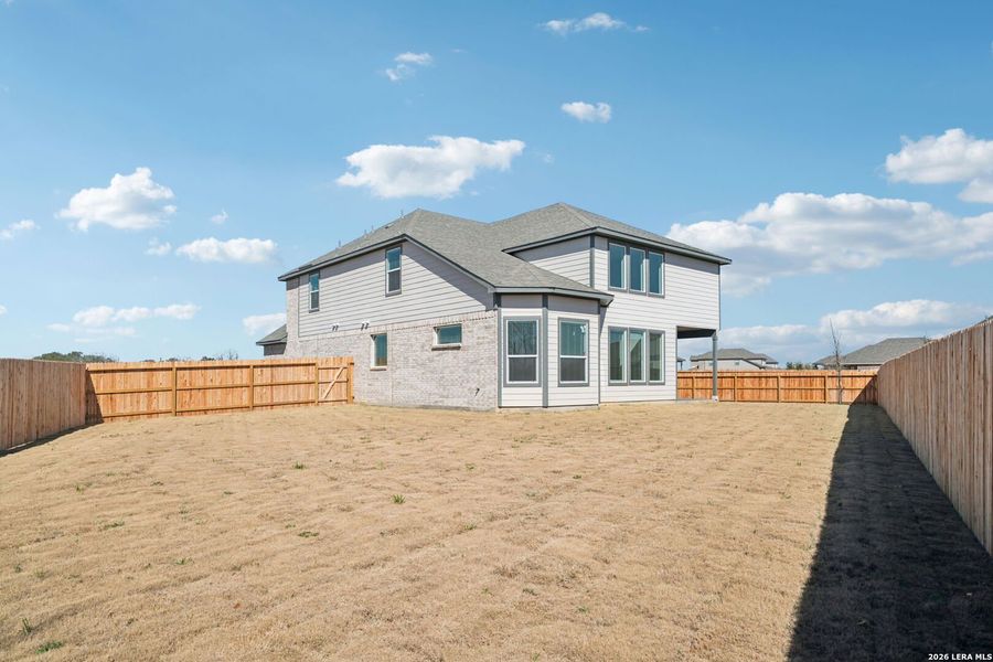 Exterior details and patio area of a home in Carmel Ranch, Schertz (Image 24). Exterior details and patio area of a home in Carmel Ranch, Schertz (Image 24).