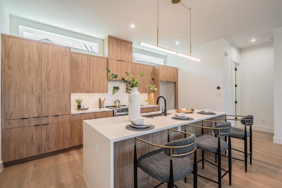 Furnished interior view inside a new home in , Dallas (Image 4). Furnished interior view inside a new home in , Dallas (Image 4).