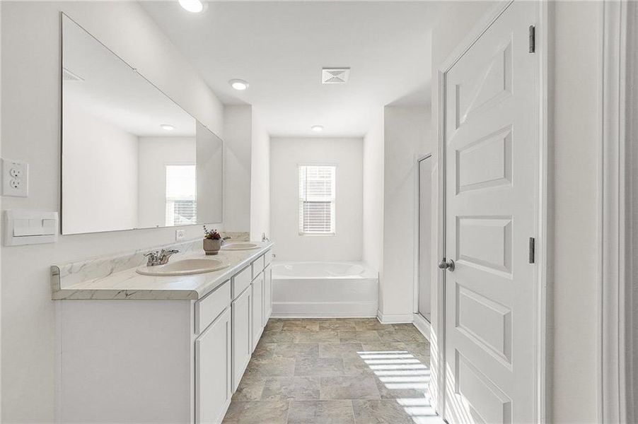Furnished interior view inside a new home in The Greens at Thompson Creek, Hampton (Image 35).