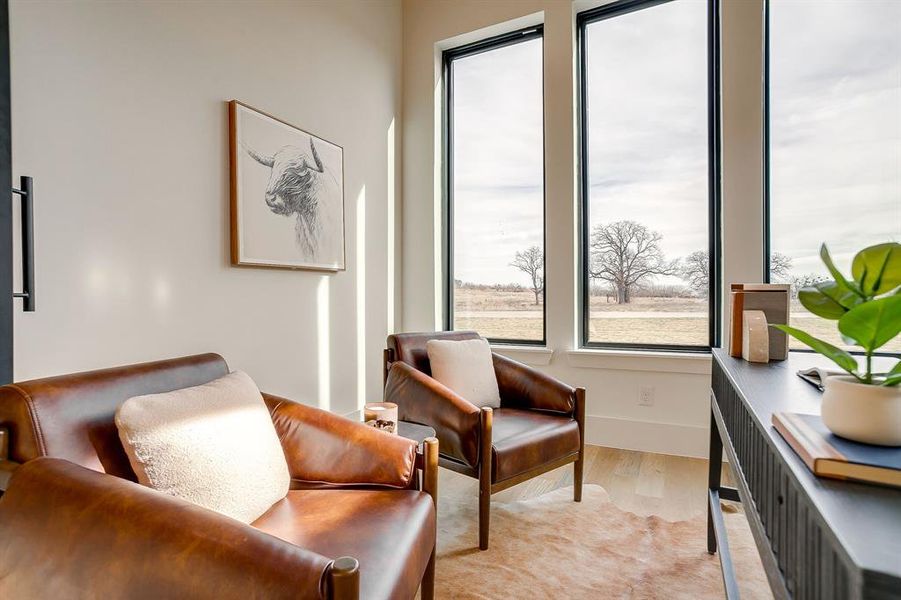 Furnished interior view inside a new home in , Weatherford (Image 7).