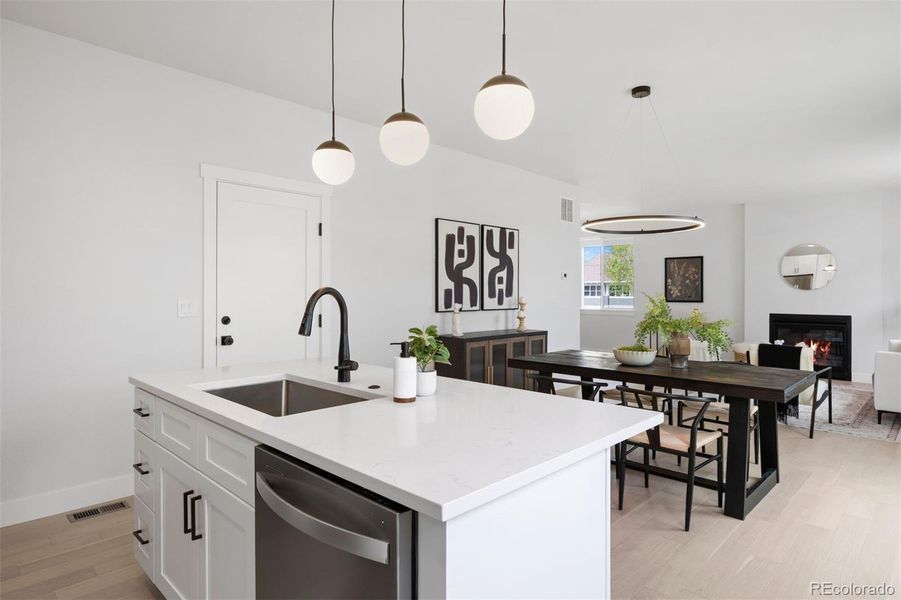Furnished interior view inside a new home in , Wheat Ridge (Image 9). Furnished interior view inside a new home in , Wheat Ridge (Image 9).