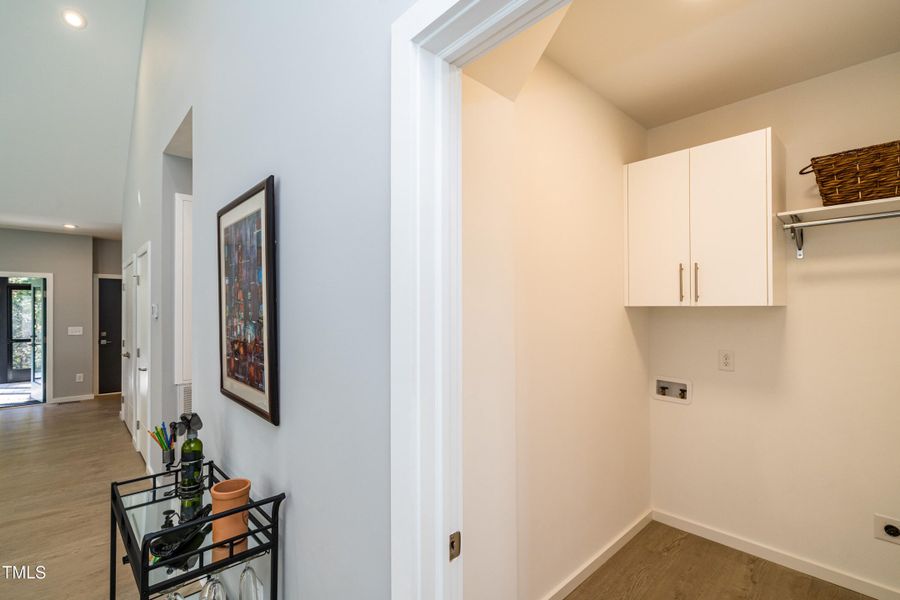 Laundry Room with Cabinets