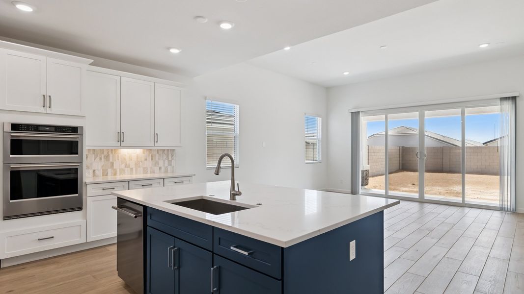 Furnished interior view inside a new home in Zanjero Pass, Waddell (Image 10).