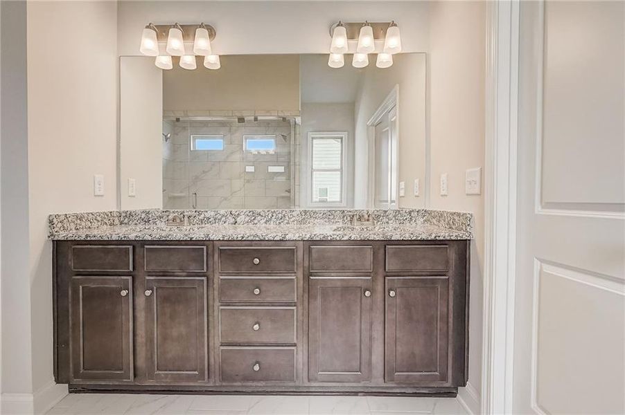 Furnished interior view inside a new home in Summerlin, Winder (Image 7).