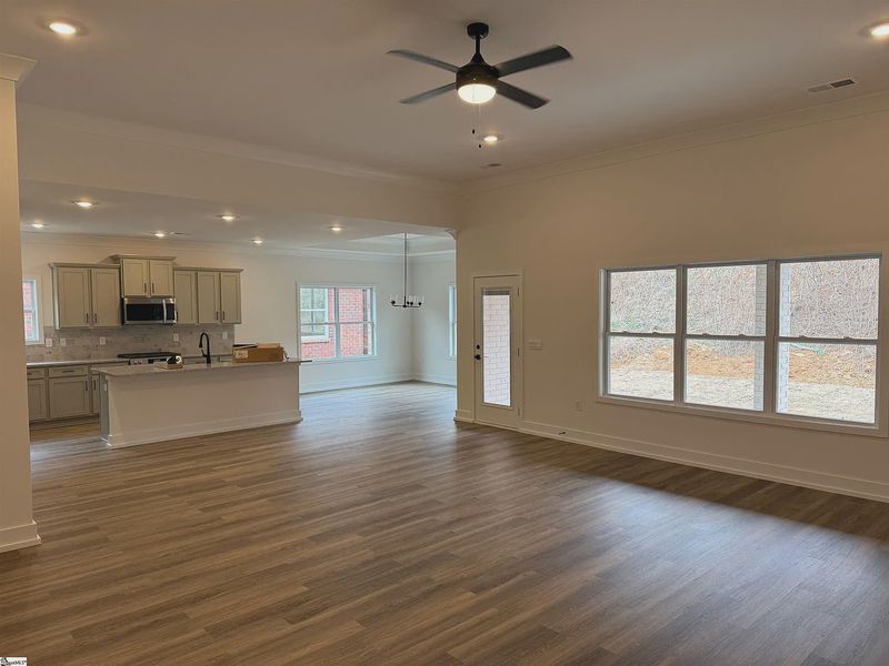 Spacious, unfurnished interior of a new home in Hidden Lake Estates, Greenville (Image 10).