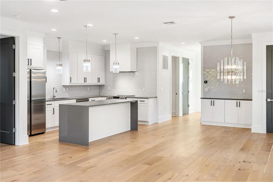 Furnished interior view inside a new home in , Sarasota (Image 8).