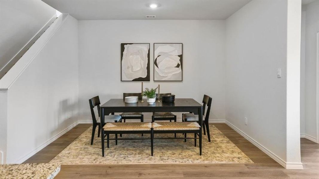Furnished interior view inside a new home in The Preserve at Forum, Grand Prairie (Image 15).