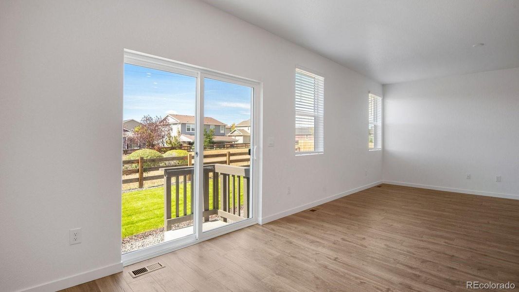 Spacious, unfurnished interior of a new home in Timberleaf, Thornton (Image 32).