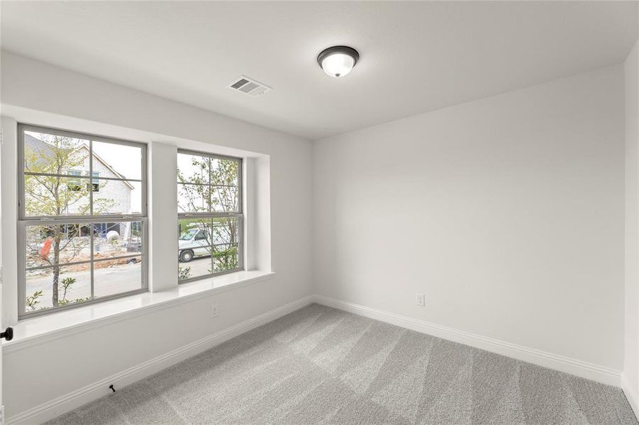 Spacious, unfurnished interior of a new home in La Terra at Uptown Celina, Celina (Image 10). Spacious, unfurnished interior of a new home in La Terra at Uptown Celina, Celina (Image 10).