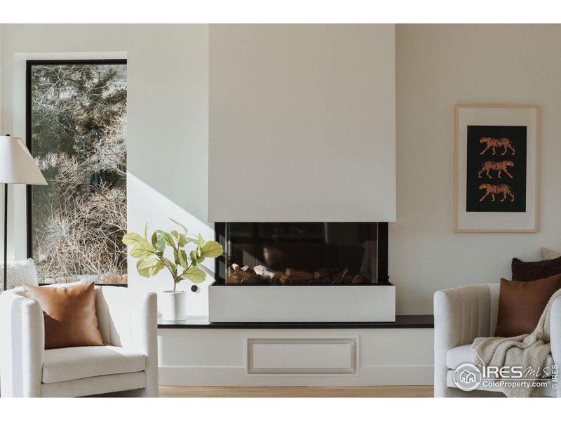 Furnished interior view inside a new home in , Boulder (Image 10).